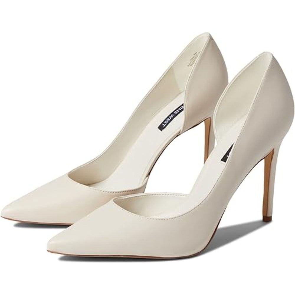 NINE WEST Folowe Chic Cream 8.5 M